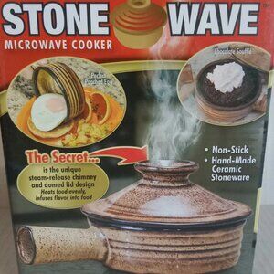 TeleBrands Stone Wave Microwave Cooker as seen on TV